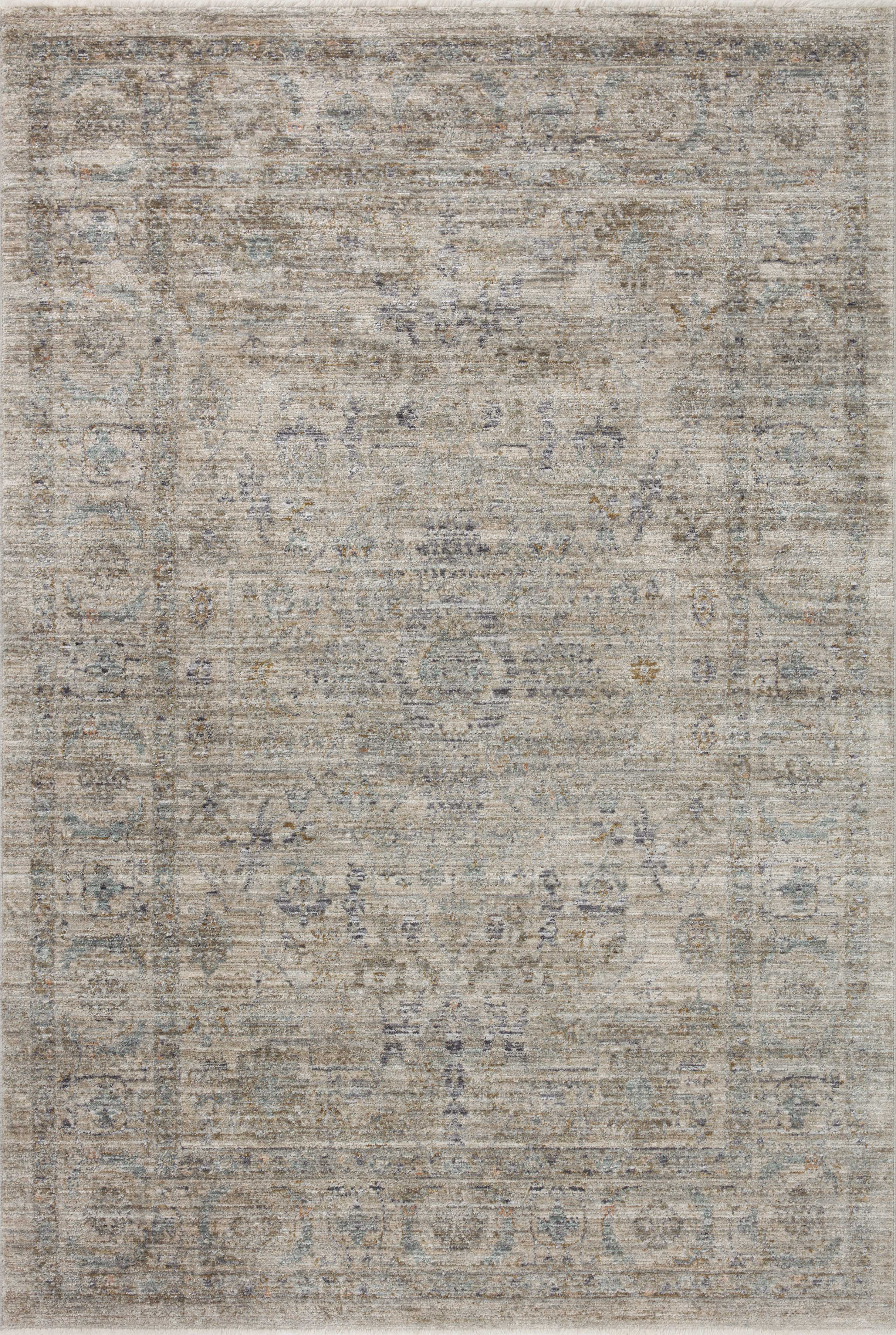 Jean Stoffer x Loloi Katherine Beige / Mist Rug 0-patterned rugs Loloi