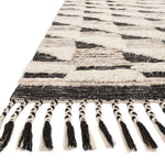 Loloi Khalid Natural / Black Rug RUGS - wool Loloi