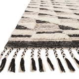 Loloi Khalid Natural / Black Rug RUGS - wool Loloi