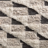Loloi Khalid Natural / Black Rug RUGS - wool Loloi