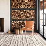 Loloi Khalid Ivory / Taupe Rug RUGS - wool Loloi