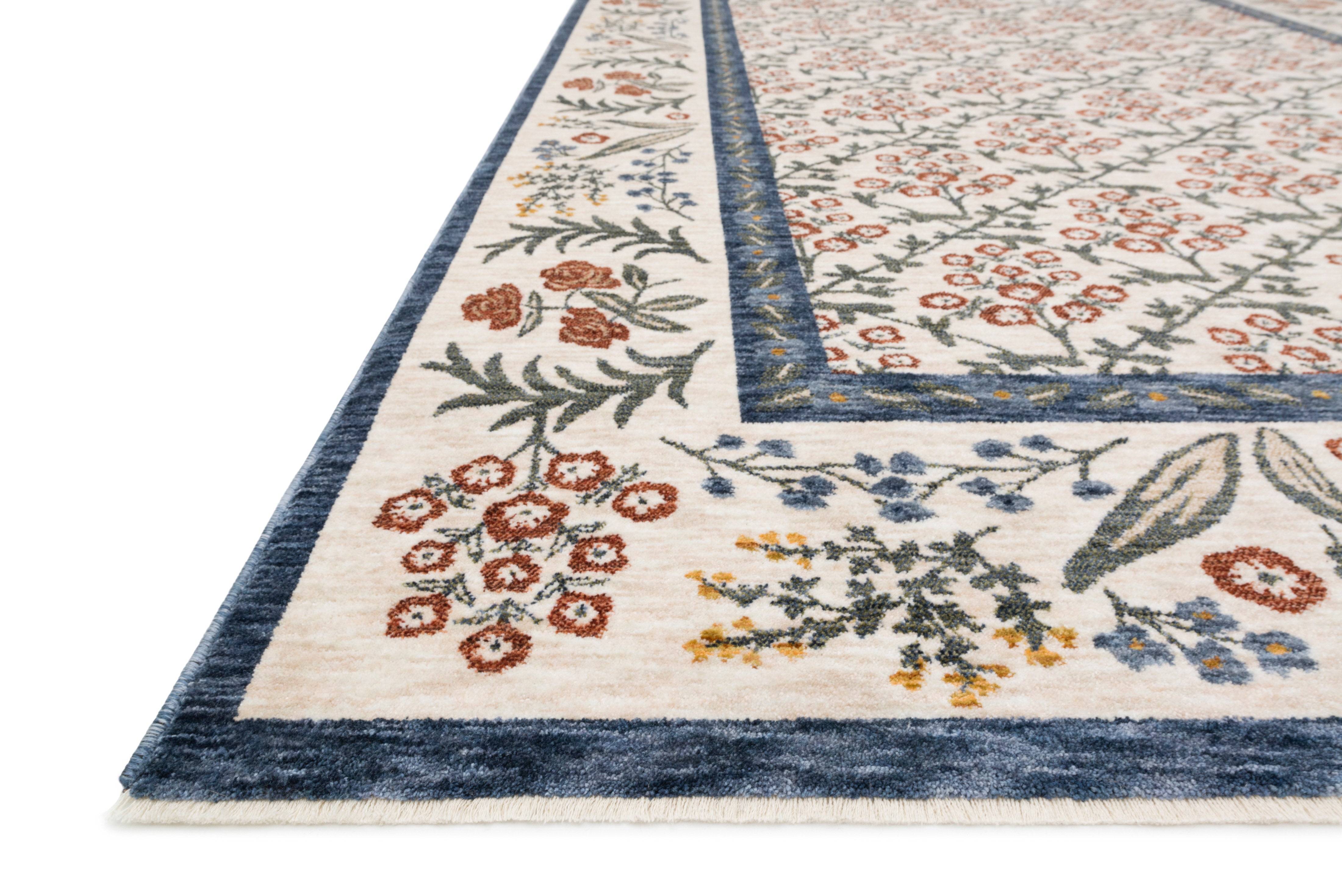 Rifle Paper Co. x Loloi Kismet Garden / Cream Rug 0-RUGS-patterned Loloi