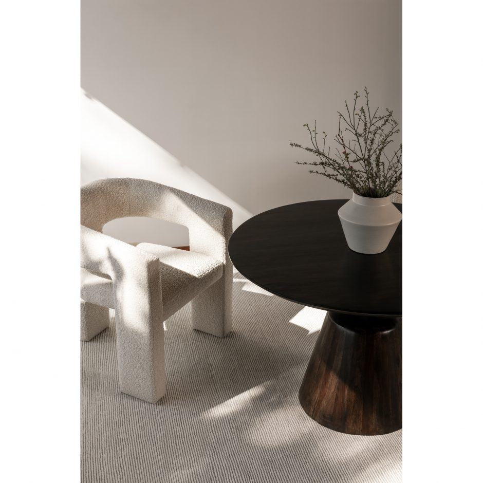 Ryan Dining Table 9 - a - FURNITURE - Dining Table - round Moe's Furniture