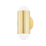 Kira Wall Sconce LIGHTING - sconce Hudson Valley Lighting Aged Brass