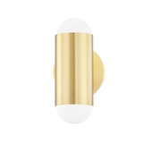 Kira Wall Sconce LIGHTING - sconce Hudson Valley Lighting Aged Brass
