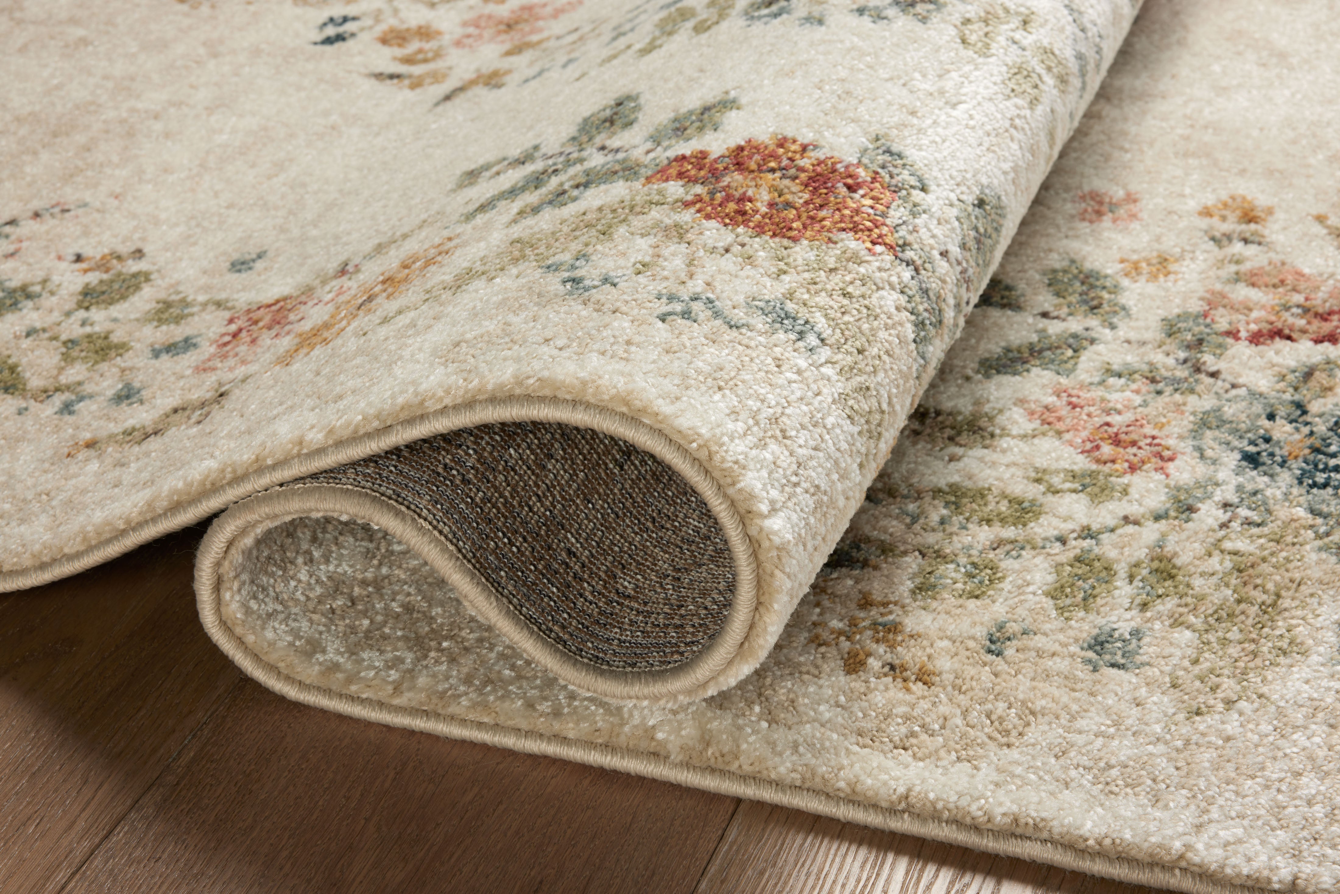 OVERSTOCK - Loloi Laurel Strawberry Fields Cream Rug - 2'8" x 4' IN STORE - Rugs Loloi