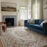 Rifle Paper Co. x Loloi Laurel Eleanor Linen Rug