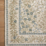 Rifle Paper Co. x Loloi Laurel Wildwood Garden Cream Rug