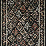 Rifle Paper Co. x Loloi Laurel Parquet Black Rug 0-RUGS-patterned Loloi