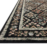 Rifle Paper Co. x Loloi Laurel Parquet Black Rug 0-RUGS-patterned Loloi