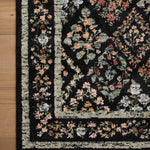 Rifle Paper Co. x Loloi Laurel Parquet Black Rug 0-RUGS-patterned Loloi