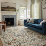 Rifle Paper Co. x Loloi Laurel Peacock Garden Cream Rug 0-RUGS-patterned Loloi