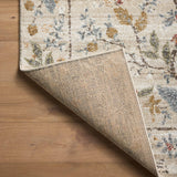 Rifle Paper Co. x Loloi Laurel Peacock Garden Cream Rug 0-RUGS-patterned Loloi