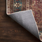 OVERSTOCK RUG - Loloi Layla Brick / Blue Rug - 2' x 5' IN STORE - Sale Rugs Loloi