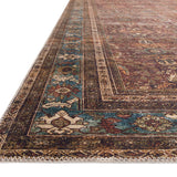 OVERSTOCK RUG - Loloi Layla Brick / Blue Rug - 2' x 5' IN STORE - Sale Rugs Loloi