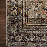 Loloi Layla Olive / Charcoal Rug 0-RUGS-patterned Loloi