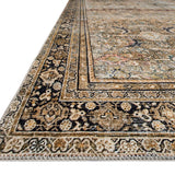 Loloi Layla Olive / Charcoal Rug 0-RUGS-patterned Loloi