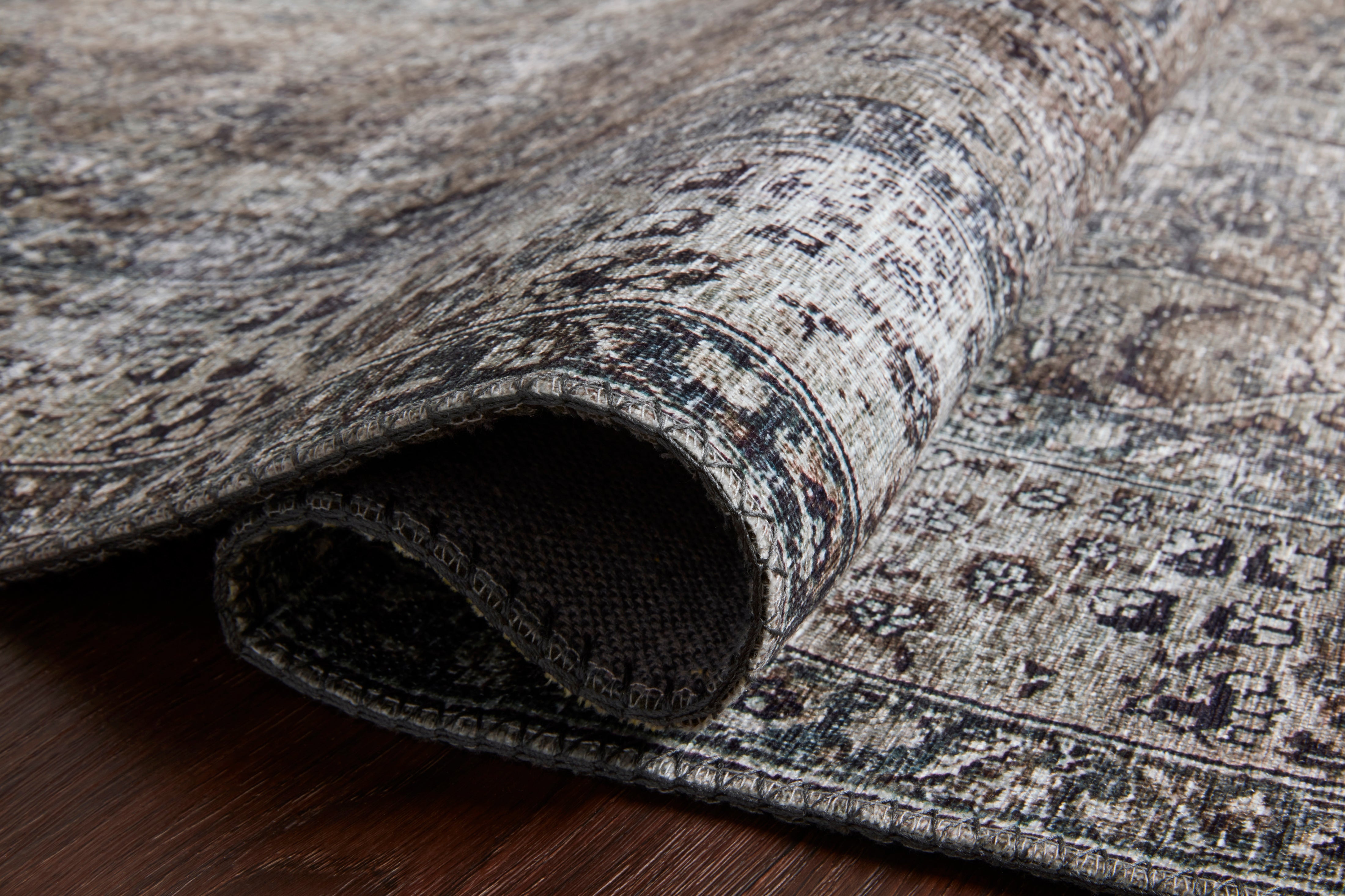 Loloi Layla Taupe / Stone Rug 1-patterned Loloi