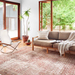 Loloi Layla Cinnamon / Sage Rug 1-RUGS-patterned Loloi