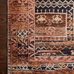 Loloi Layla Mocha / Blush Rug RUGS - patterned Loloi
