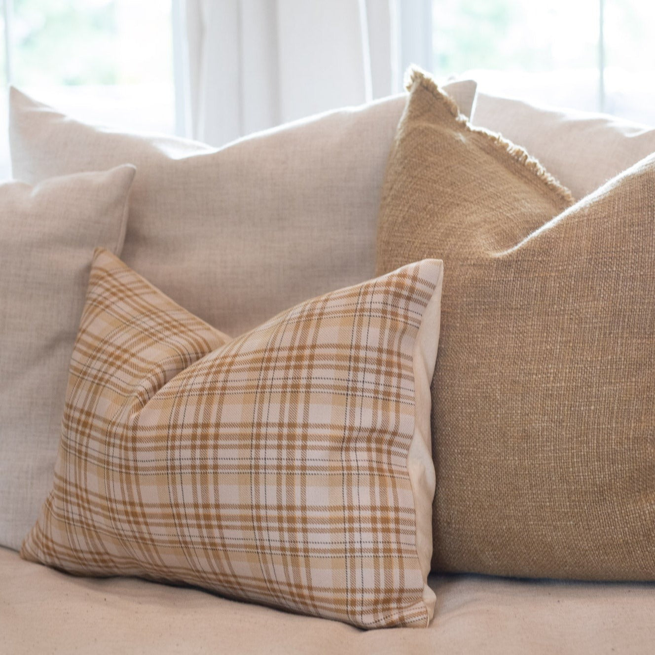 Chester Plaid Pillow Cover - Rug & Weave