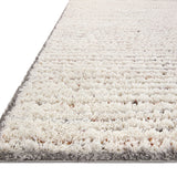 Loloi Levitt Shag Ivory / Multi Rug 0-RUGS-patterned Loloi