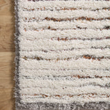 Loloi Levitt Shag Ivory / Multi Rug 0-RUGS-patterned Loloi