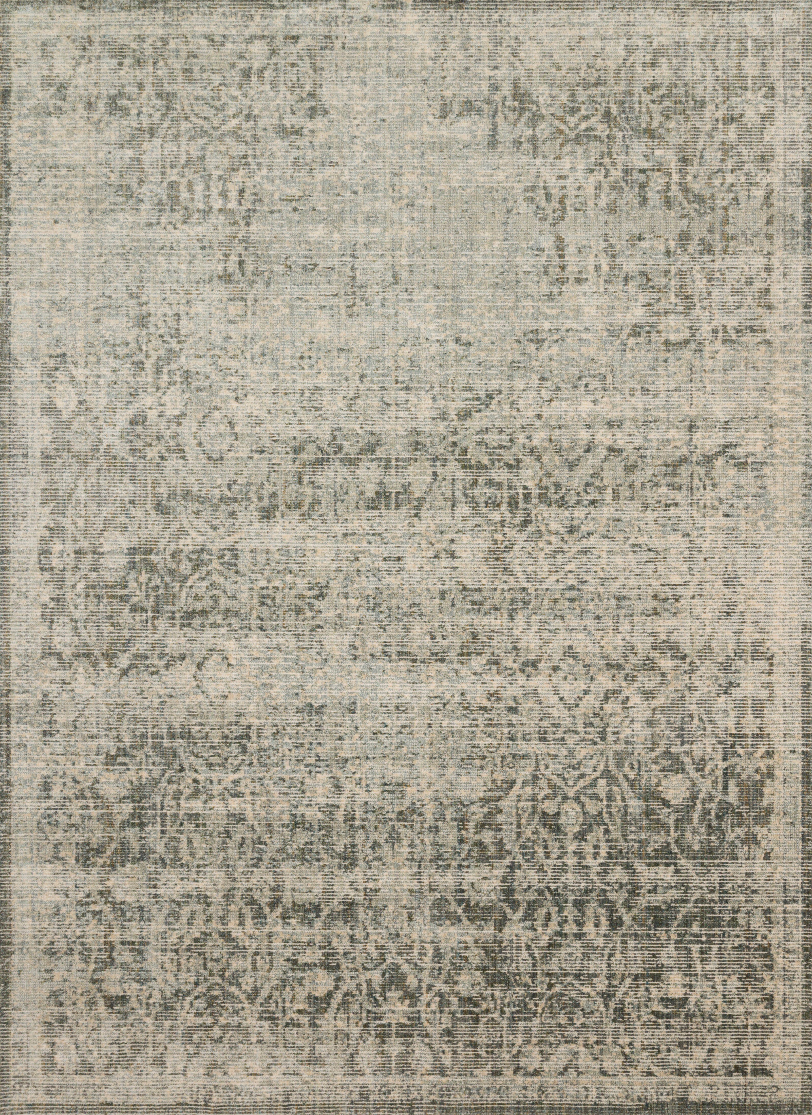 Loloi Linnea Moss / Ivory Rug 2-RUGS - patterned Loloi