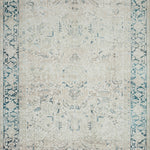 Loloi Lenna Natural / Denim Rug 2 - RUGS - patterned Loloi