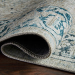 Loloi Lenna Natural / Denim Rug 2 - RUGS - patterned Loloi