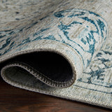 Loloi Lenna Natural / Denim Rug 2 - RUGS - patterned Loloi