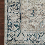 Loloi Lenna Natural / Denim Rug 2 - RUGS - patterned Loloi