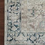 Loloi Lenna Natural / Denim Rug 2 - RUGS - patterned Loloi