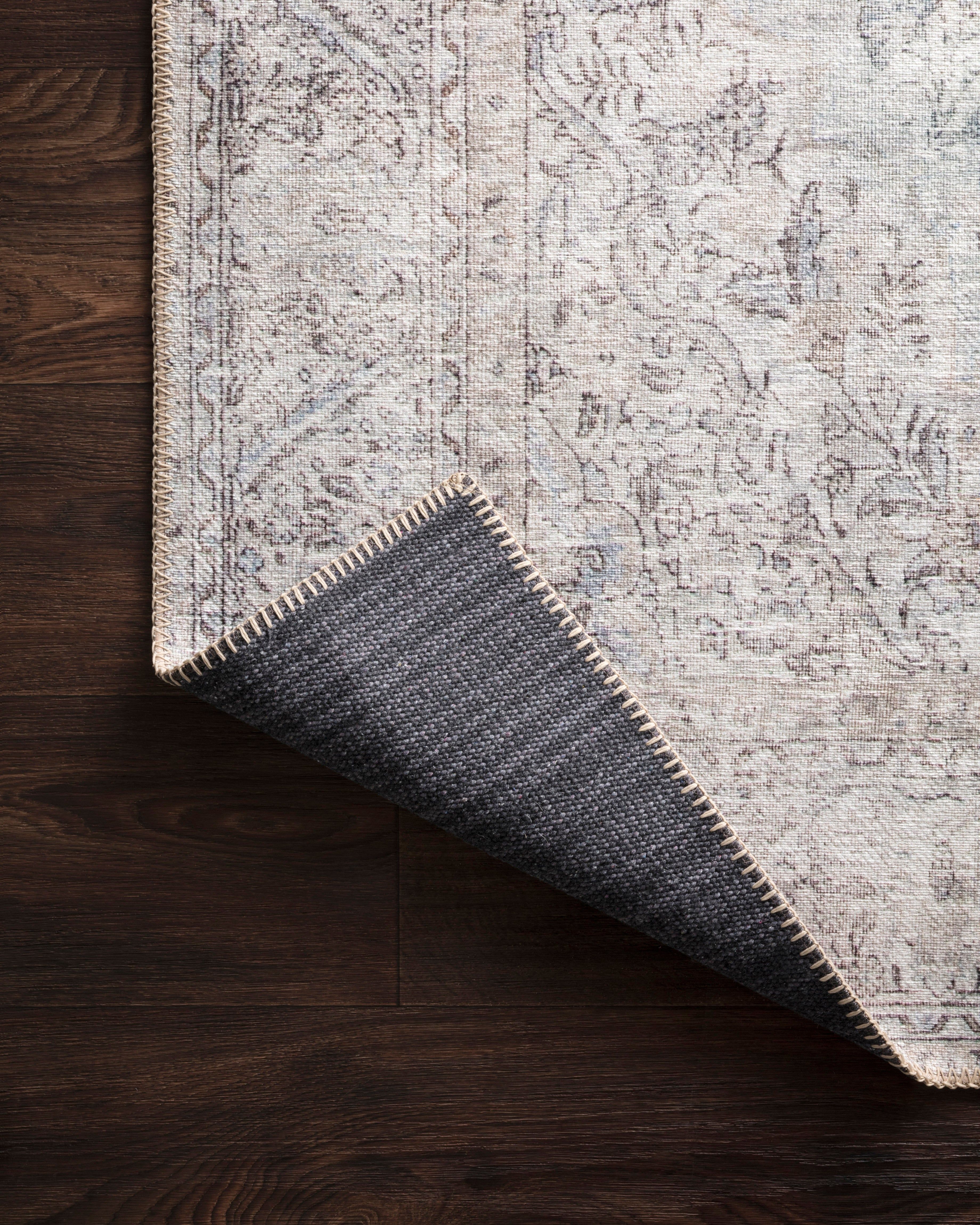 Loloi Loren Silver / Slate Rug 2-patterned rugs Loloi