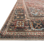 Loloi Loren Brick / Midnight Rug 2-RUGS-patterned Loloi