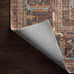 Loloi Loren Brick / Midnight Rug 2-RUGS-patterned Loloi
