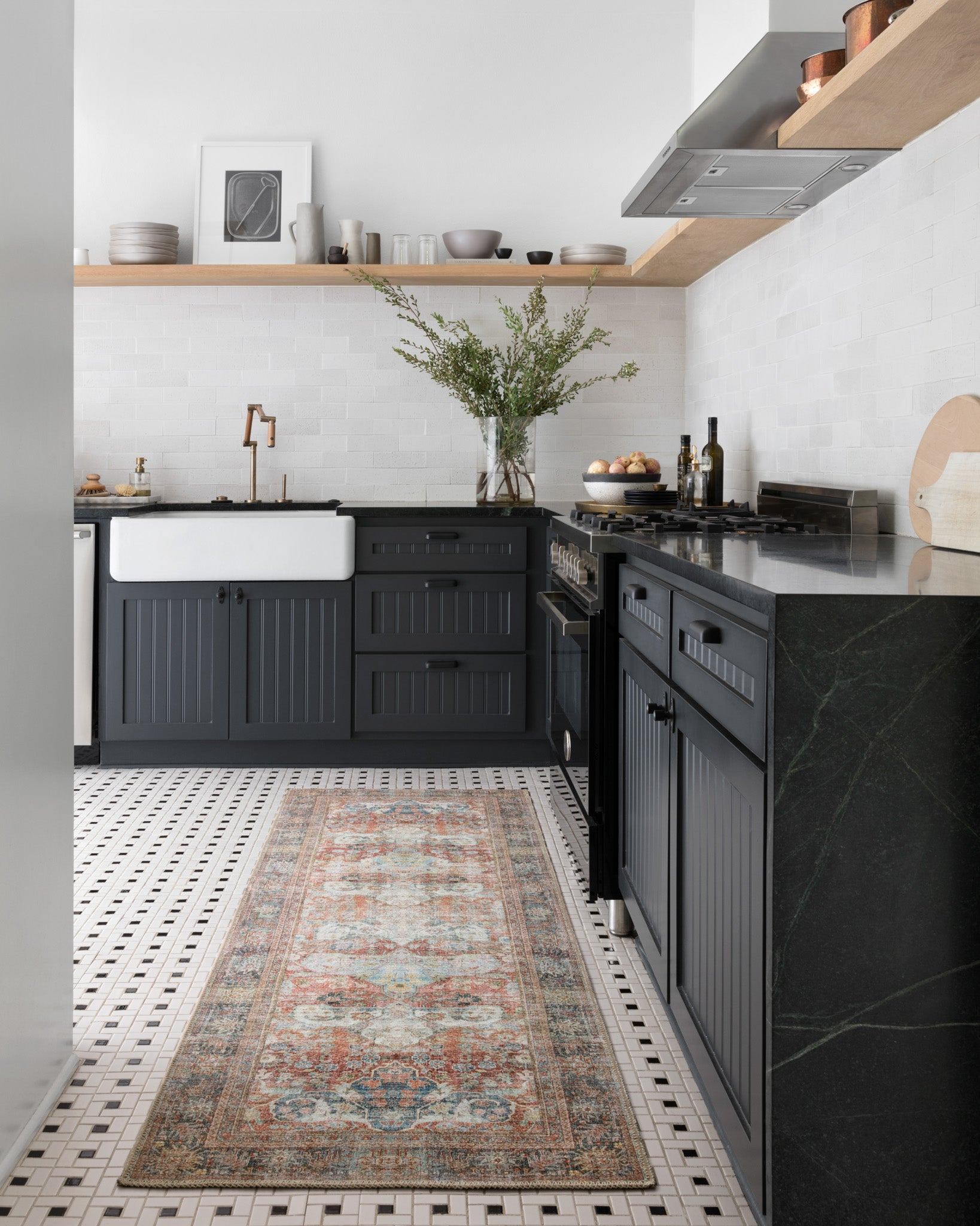 Loloi Loren Brick / Multi Rug 2-patterned rugs Loloi