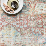 Loloi Loren Brick / Multi Rug 2-patterned rugs Loloi