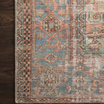 Loloi Loren Terracotta / Sky Rug 2-patterned rugs Loloi