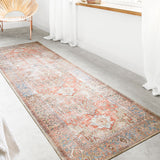 Loloi Loren Terracotta / Sky Rug 2-patterned rugs Loloi