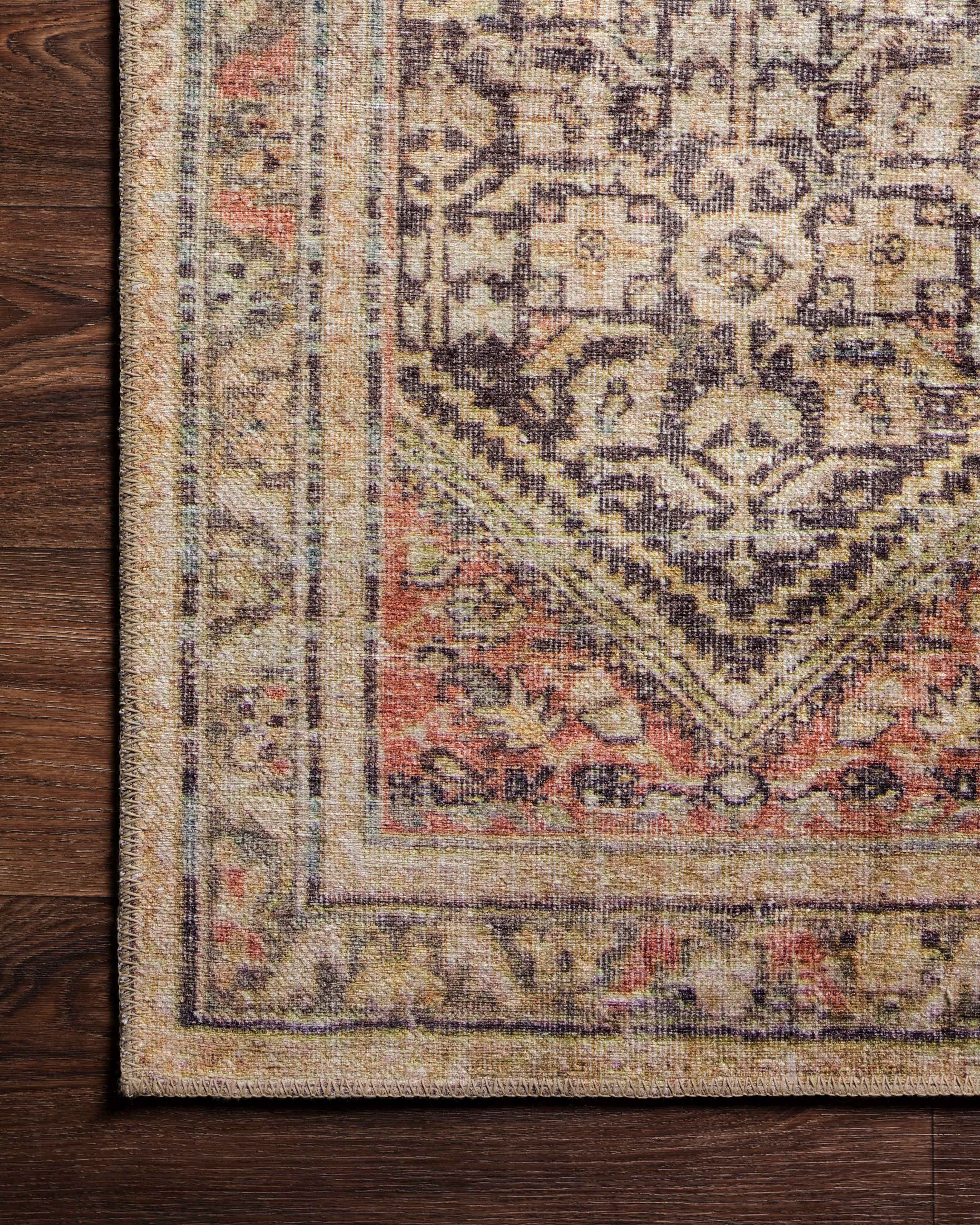 Loloi Loren Charcoal / Multi Rug 2-patterned rugs Loloi