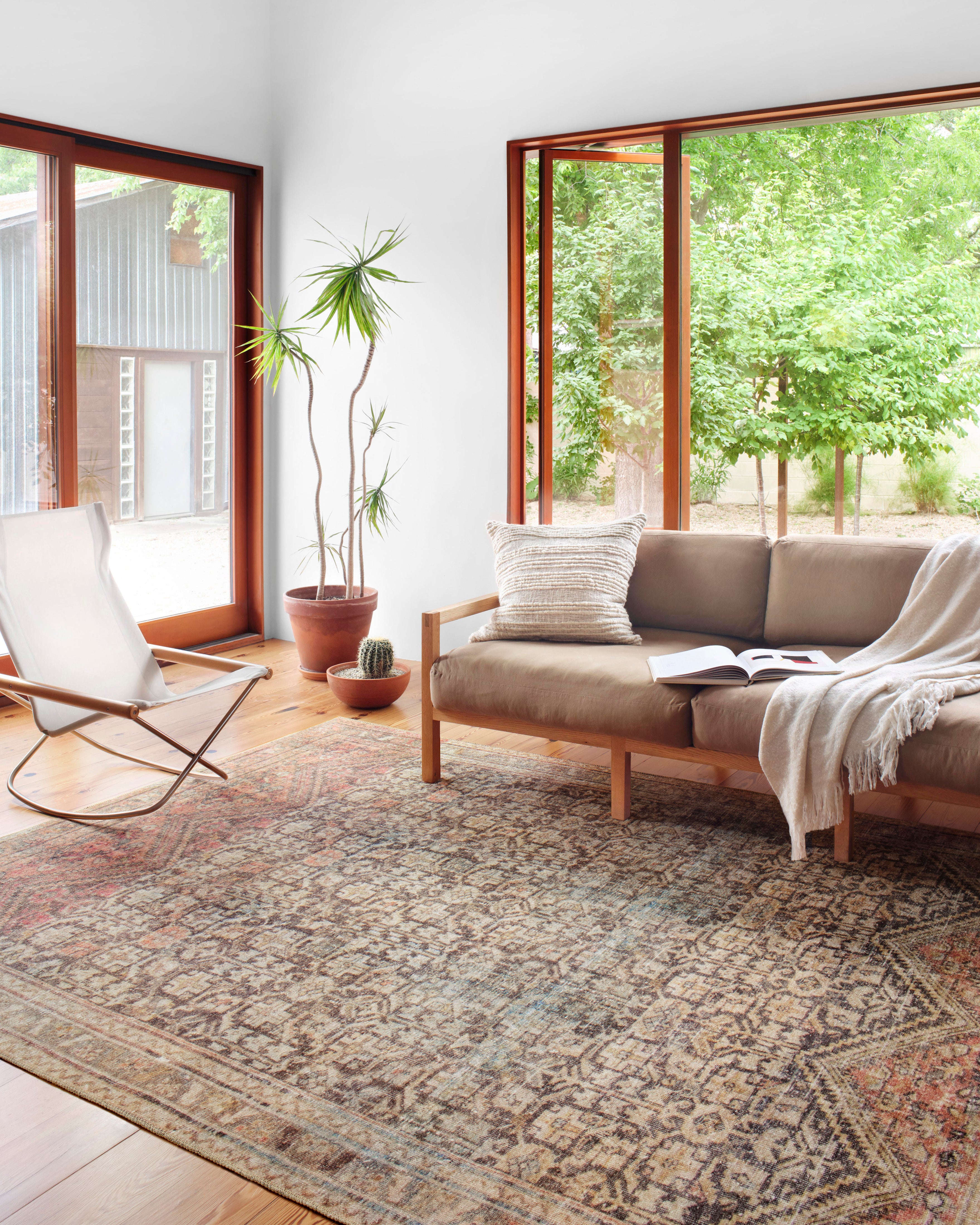 Loloi Loren Charcoal / Multi Rug 2-patterned rugs Loloi