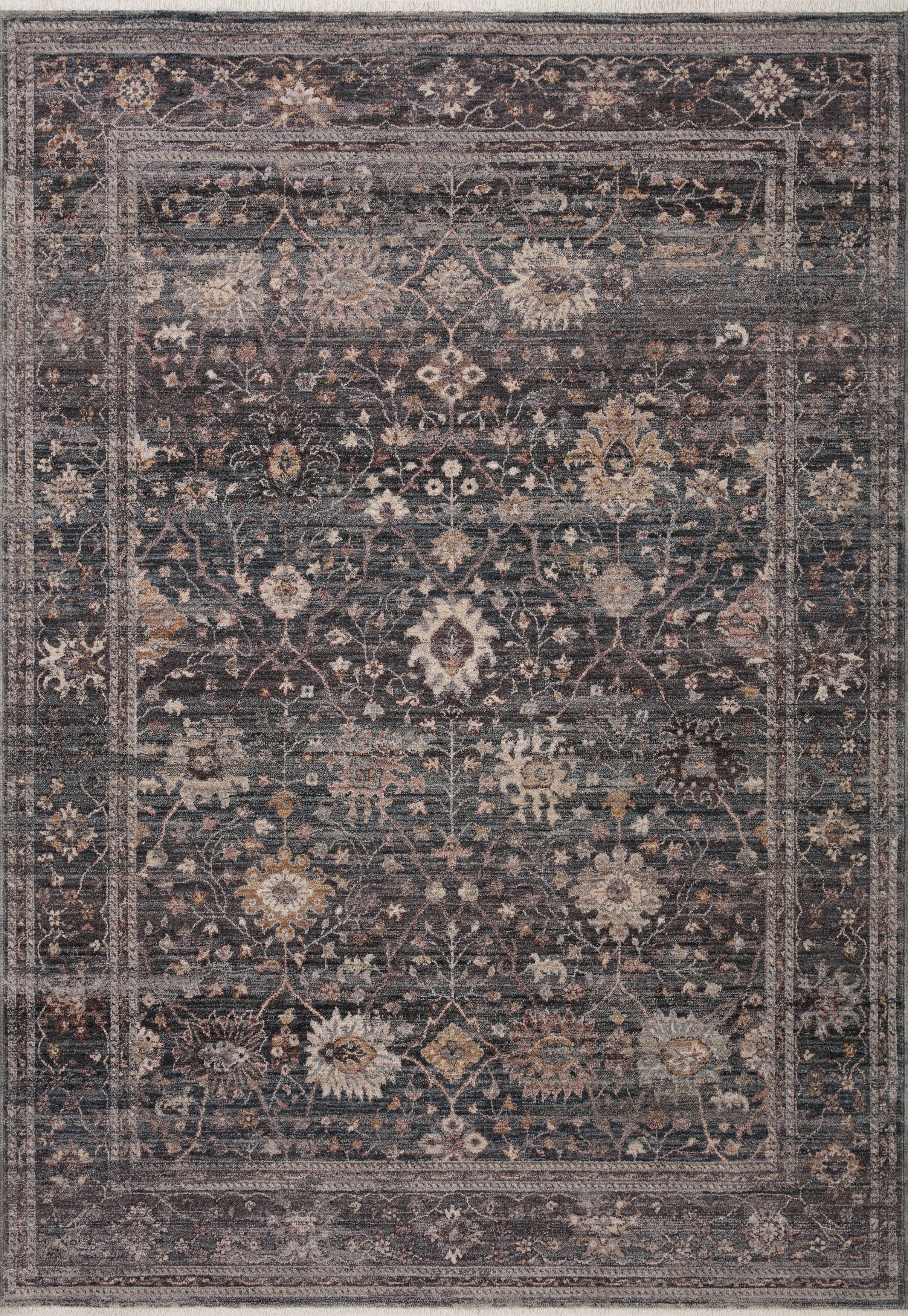 Loloi Lyra Ink / Multi Rug 0-RUGS-patterned Loloi