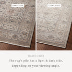 Loloi Lyra Pebble / Multi Rug 0-RUGS-patterned Loloi