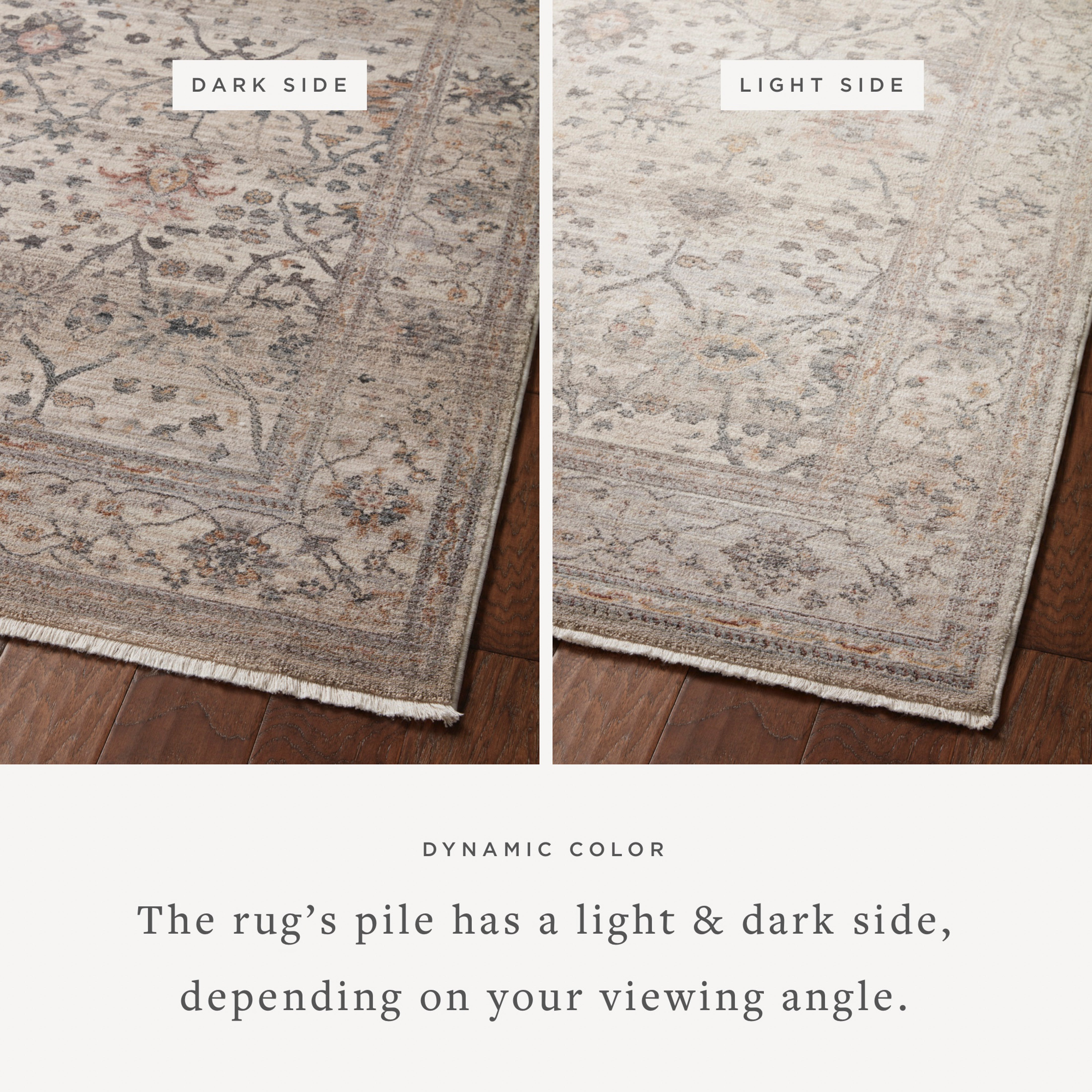 Loloi Lyra Pebble / Multi Rug 0-RUGS-patterned Loloi