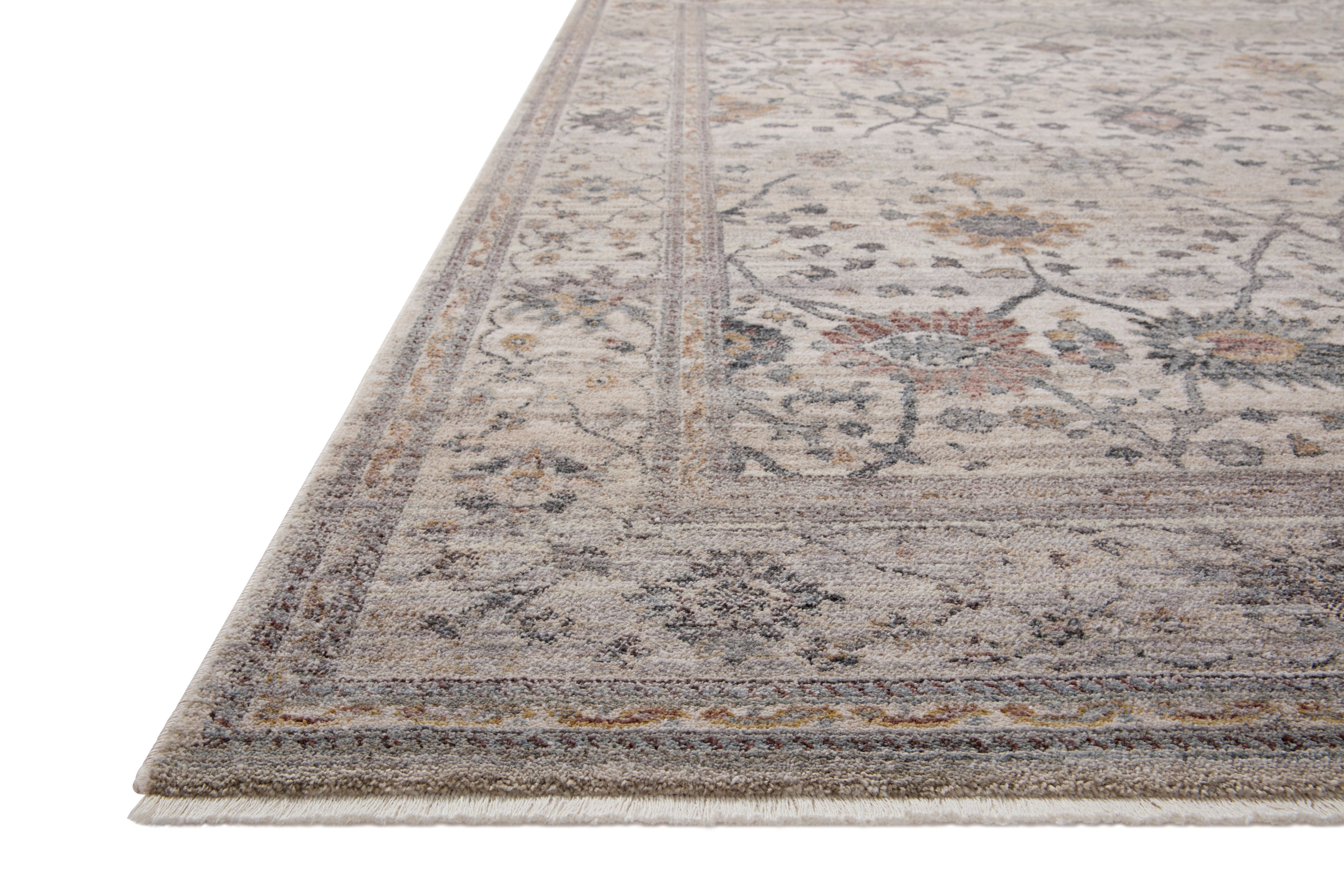 Loloi Lyra Pebble / Multi Rug 0-RUGS-patterned Loloi