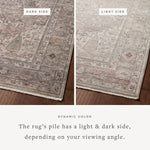 Loloi Lyra Sunset / Silver Rug 0-RUGS-patterned Loloi