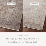 Loloi Lyra Sunset / Silver Rug 0-RUGS-patterned Loloi
