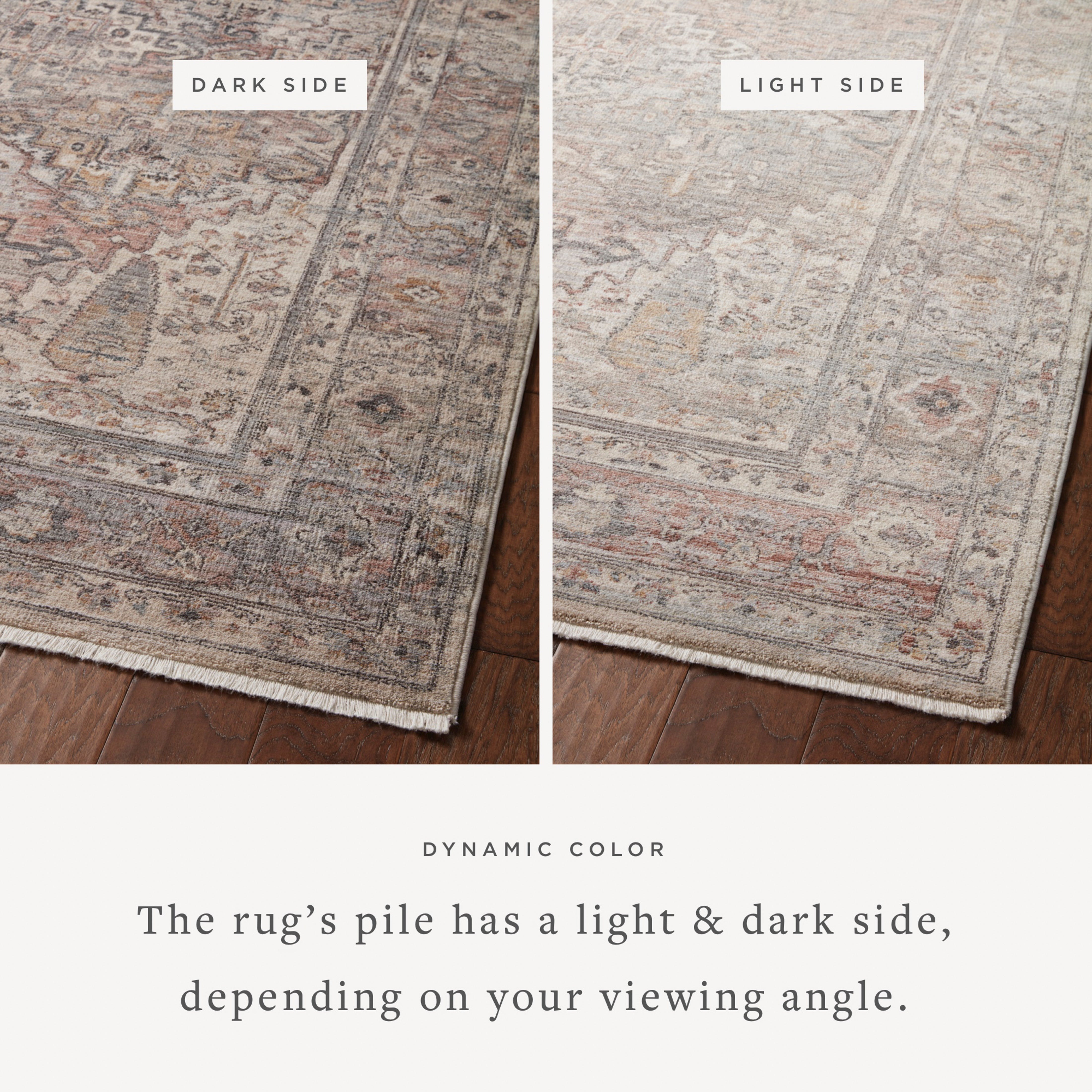 Loloi Lyra Sunset / Silver Rug 0-RUGS-patterned Loloi