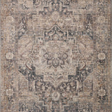 Loloi Lyra Denim / Sand Rug 0-RUGS-patterned Loloi